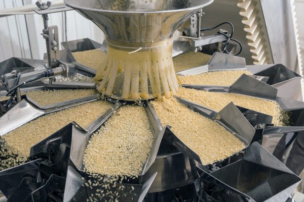 Automated food factory make fresh pasta