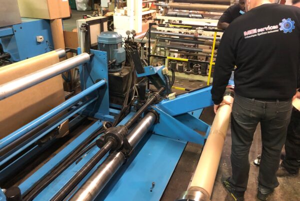 MAINTENANCE – REMPLACEMENT DES BRAS D’UN SUPPORT A BOBINES